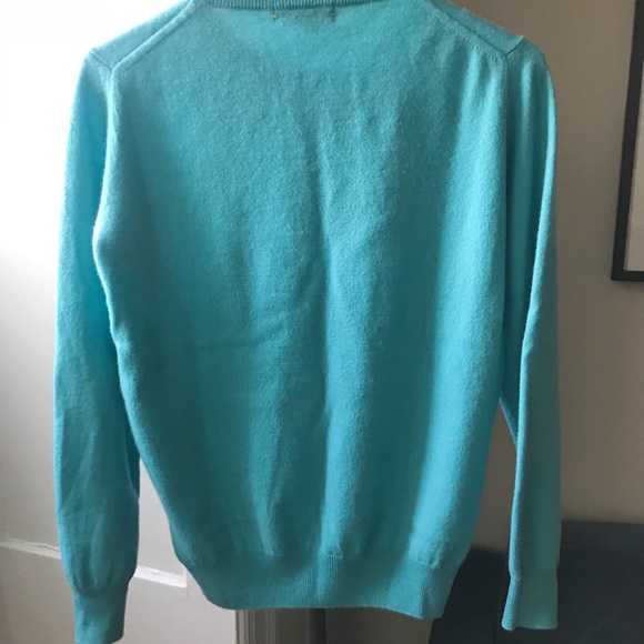 Lingua Franca Cashmere Embroidered Sweater - Picture 4 of 8